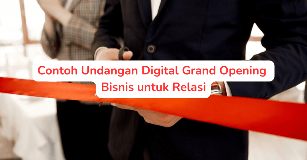 Undangan Digital Grand Opening Bisnis