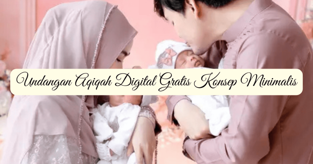 Undangan Aqiqah Digital Gratis