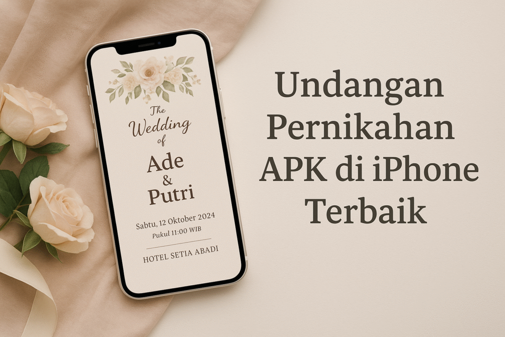 Undangan Pernikahan APK di iPhon