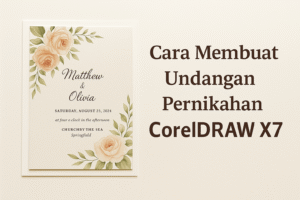 Cara Membuat Undangan Pernikahan CorelDRAW X7