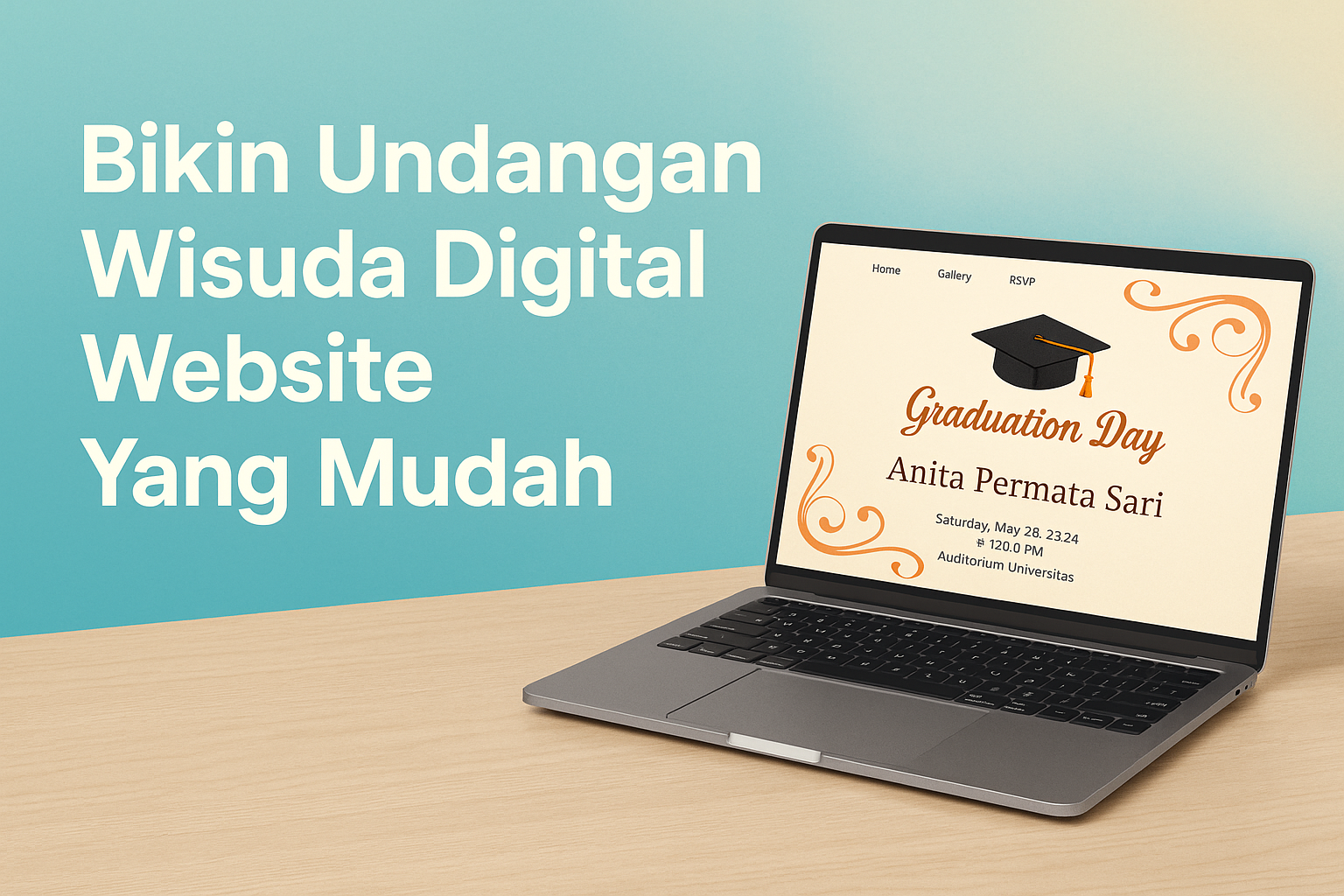 Undangan Wisuda Digital Website
