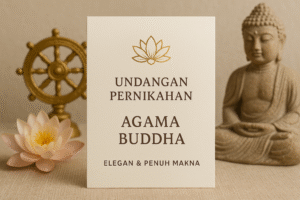 Undangan Pernikahan Agama Buddha