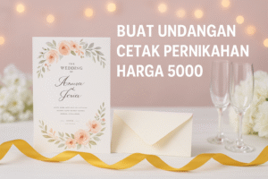 Undangan Cetak Pernikahan Harga 5000