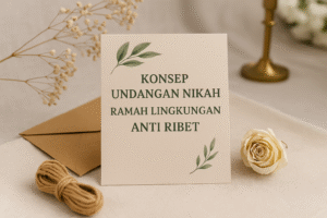 Undangan Nikah Ramah Lingkungan