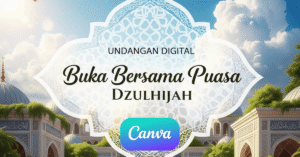 Undangan Digital Buka Bersama Puasa Dzulhijah Canva