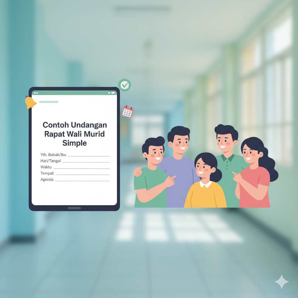 Contoh Undangan Rapat Wali Murid