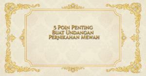 Undangan Pernikahan Mewah