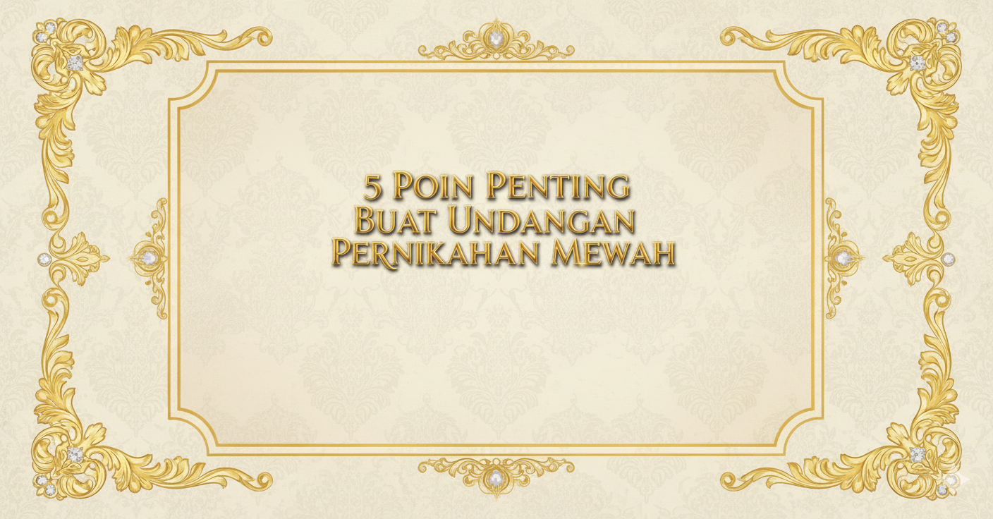 Undangan Pernikahan Mewah