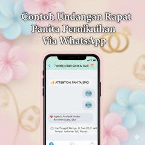 Undangan Rapat Panitia Pernikahan
