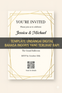 Undangan Digital Bahasa Inggris