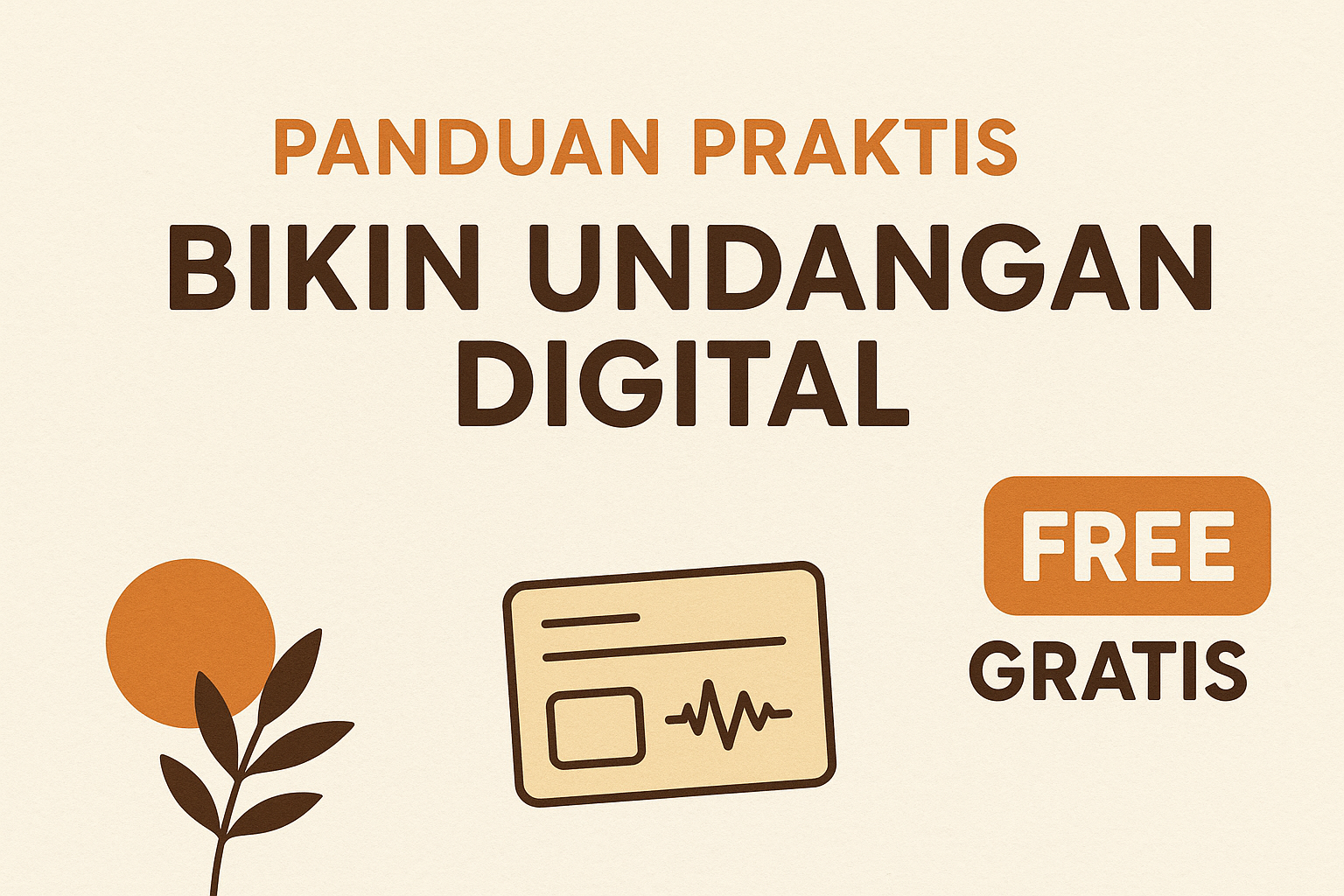 Bikin Undangan Digital Free Gratis