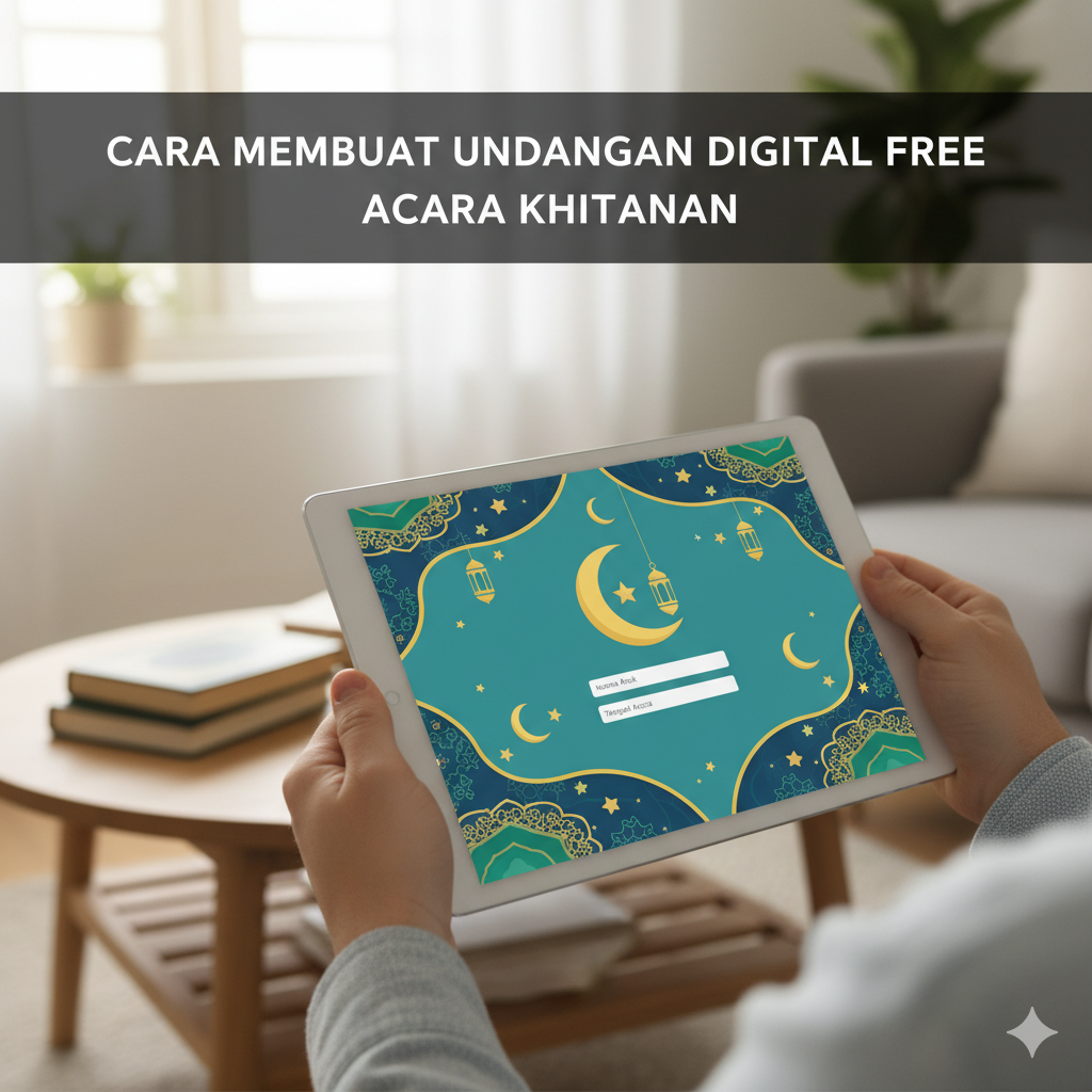 Undangan Digital Free Acara Khitanan