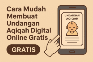 Undangan Aqiqah Digital Online