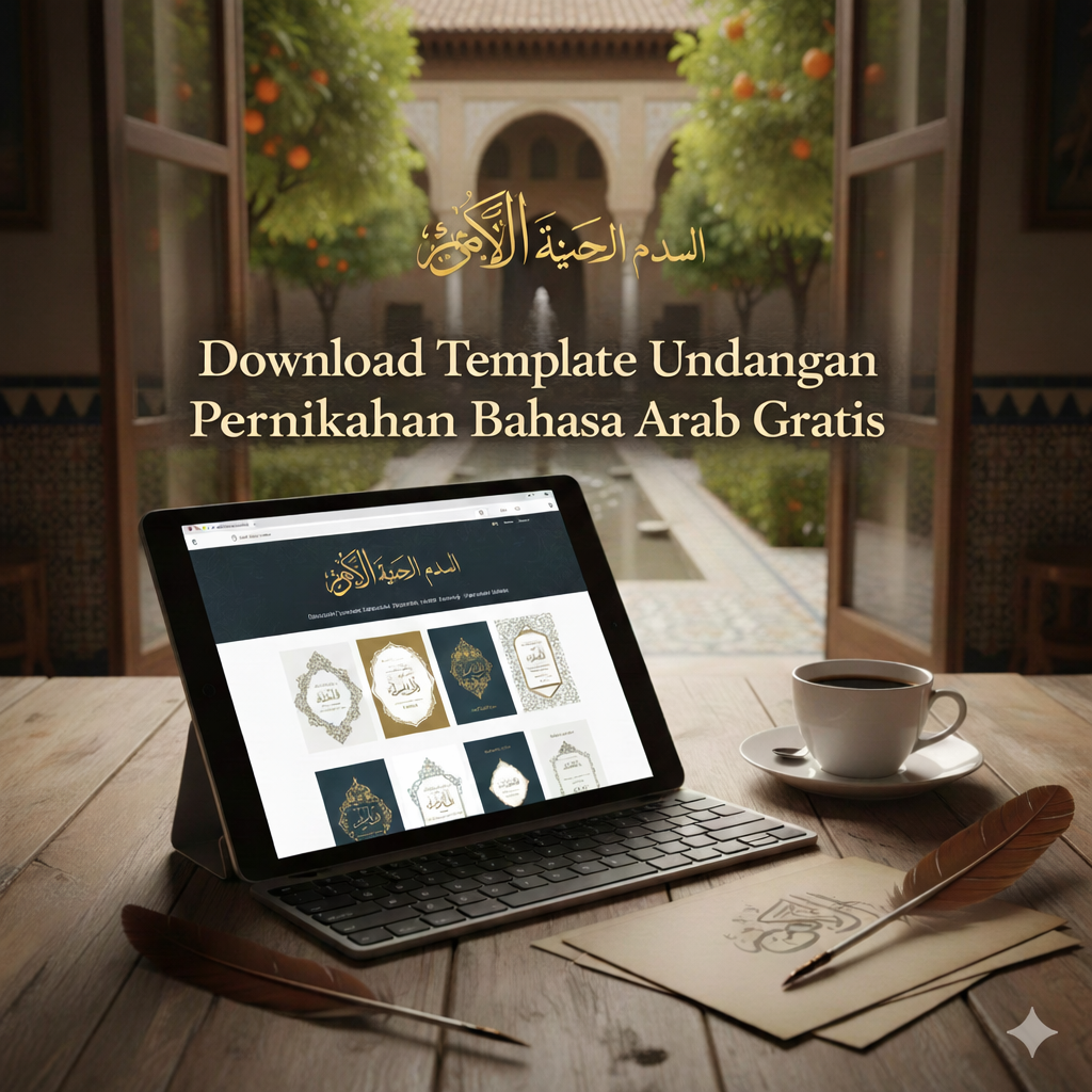 Undangan Pernikahan Bahasa Arab