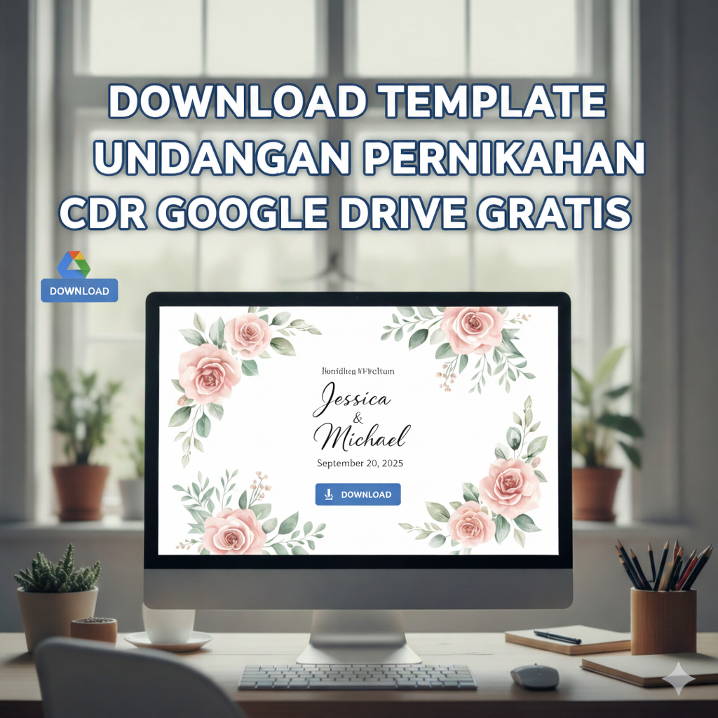 Undangan Pernikahan CDR Google Drive