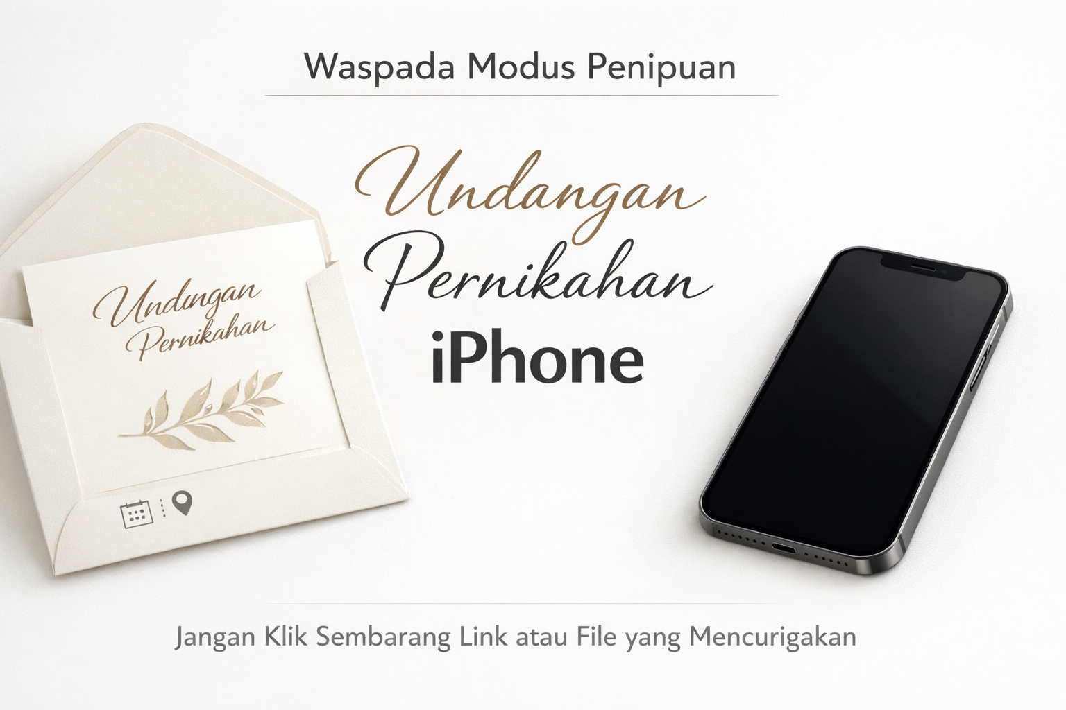 Undangan Pernikahan iPhone
