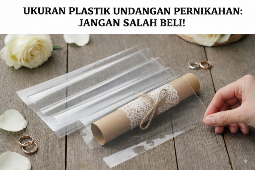 Ukuran Plastik Undangan