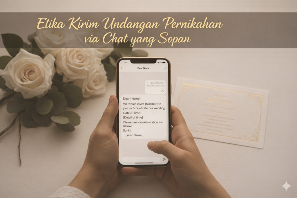 Undangan Pernikahan via Chat