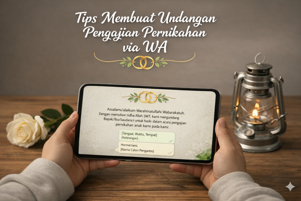 Undangan Pengajian Pernikahan