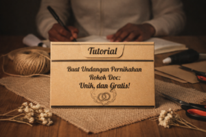 Undangan Pernikahan Rokok