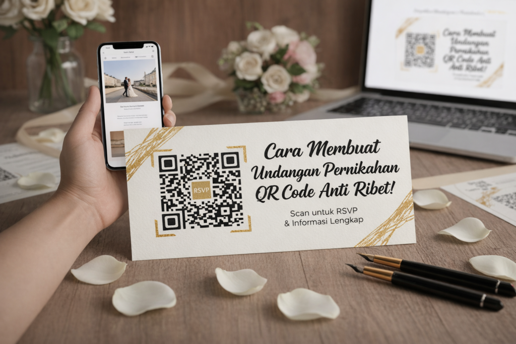 Undangan Pernikahan QR Code