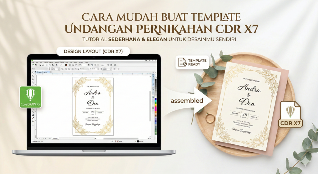 Undangan Pernikahan CDR
